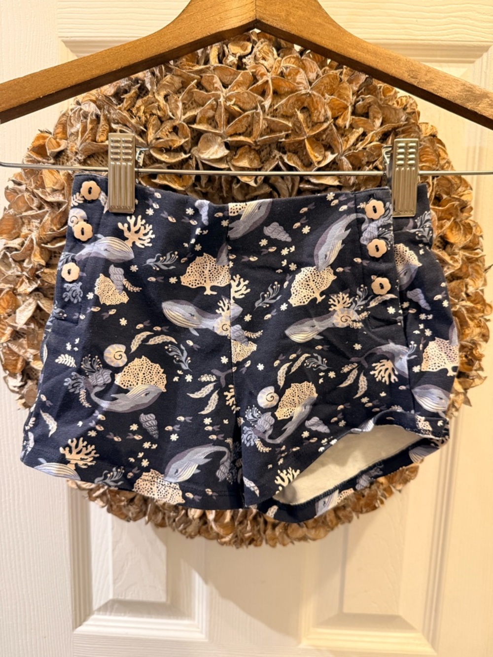 10/$25 • Cynthia Rowley Whale Print Cotton Shorts